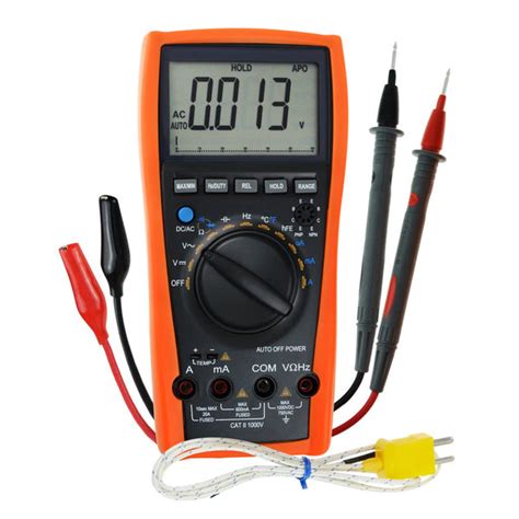multimeter auto manual ranging  counts   type thermocouple gain express wholesale deals
