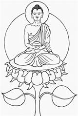 Buddha Shakyamuni Historical Mantra Except Noted Where Gif Visiblemantra sketch template