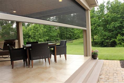 electric patio screens cost patio ideas