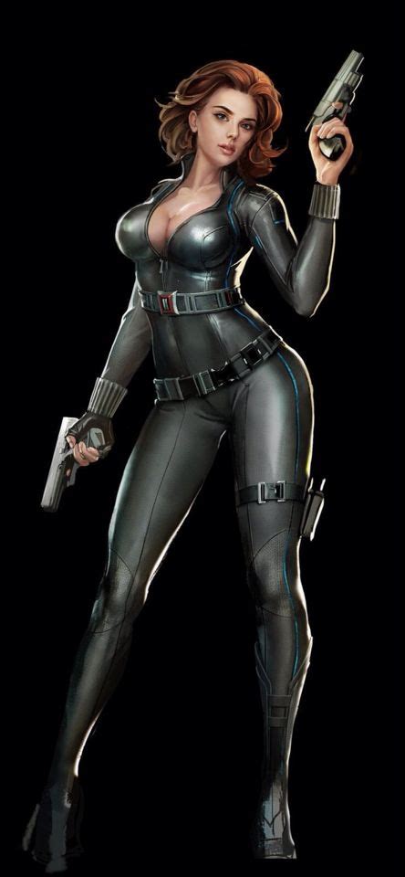 Black Widow Super Herói Vingadores Marvel