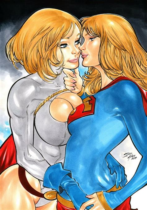 power girl and supergirl by iago maia power girl supergirl power girl