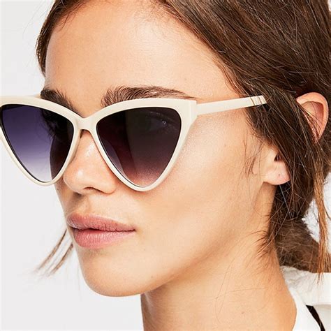 triangle oversized sunglasses women fashion personalized