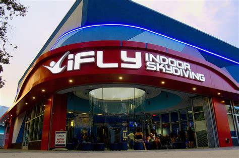 ifly indoor skydiving structural glass installation