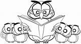 Coloring Pages Kids Owl Clipartbest Clipart sketch template