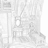 Frozen Playset Filminspector sketch template