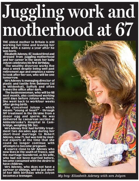 number of women over 40 giving birth trebles in past two decades