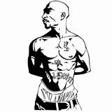 Tupac Vynil Xcolorings Lineart 400px sketch template