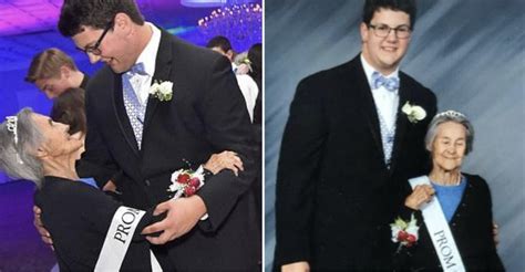 Grandson Takes Grandma To Prom To Make Good Memories In Her Final