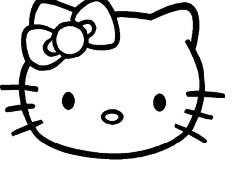 kitty face coloring page baylee pinterest