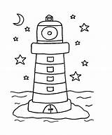 Lighthouse Morska Latarnia Sheet Kolorowanki Dzieci Kanak Lighthouses Wydruku Bestcoloringpagesforkids sketch template