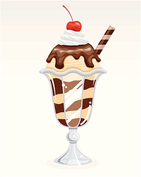 easy ice cream sundae drawings foto kolekcija