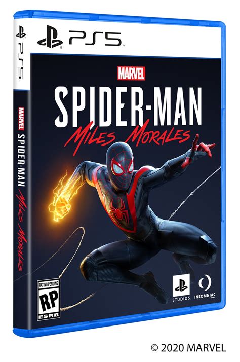 Marvel’s Spider Man Miles Morales Box Art Reveals What Ps5 Game Boxes