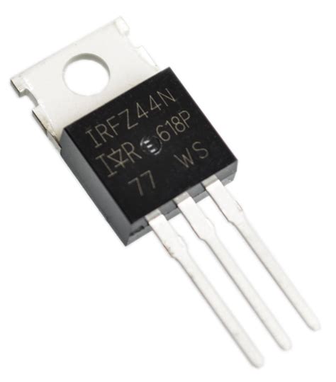 irfzn hexfet power mosfet  channel    top notch