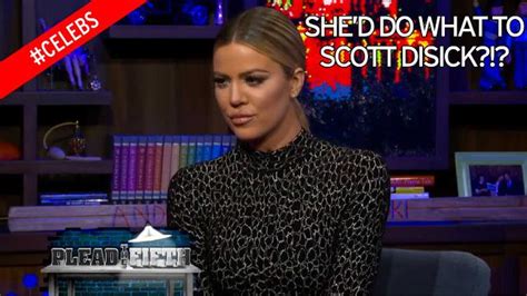 khloe kardashian admits she d have sex with her sister s ex scott disick during chat show game