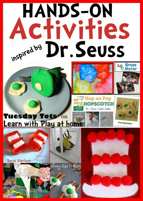 learn  play  home hands  activities inspired  dr seuss