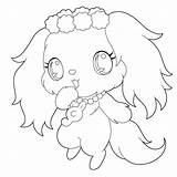 Coloring Pages Jewelpet Comments sketch template