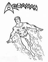 Aquaman Coloring Drawing Da Colorare Disegni Lucasfilm Bluth Amblin Sullivan Studios Copyright Entertainment Print sketch template