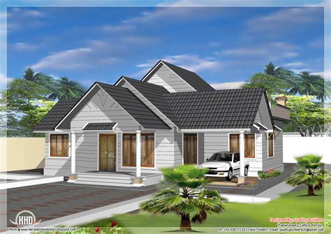 single storey  double floor home design kerala homes