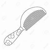 Comb Peine Outlined Animados Dibujos Kamm Geschetste Depositphotos Geschetst Combing Contorneado Jonge Geitjes Beeldverhaal Turkije Gelukkig Illustrationen sketch template