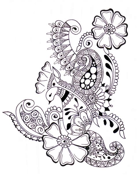 zentangle patterns zentangle coloring pages