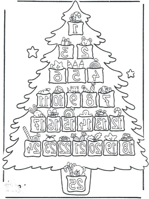 advent calendar coloring pages  getcoloringscom  printable