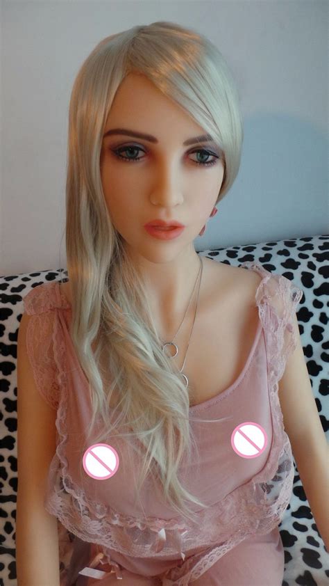 165cm Newest Head Full Silicone Anime Blonde Sex Doll For