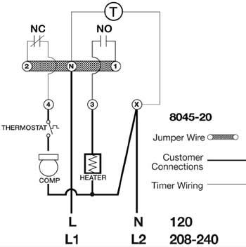 grasslin defrost timer schematic