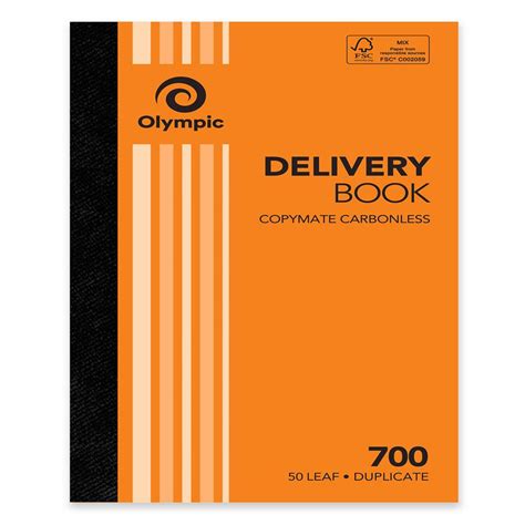 olympic delivery book  dup cless