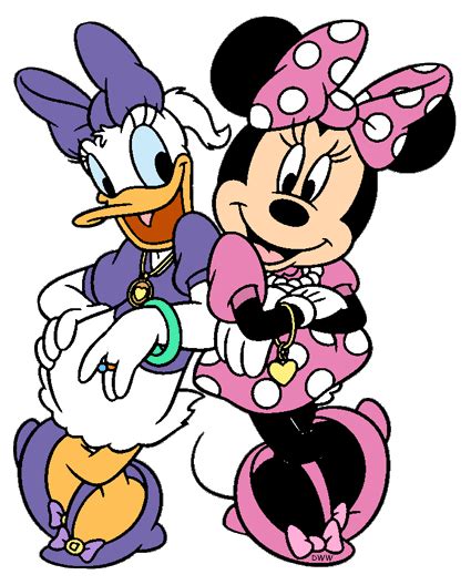 minnie mouse and daisy duck clip art disney clip art galore