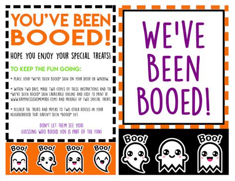 youve  booed printables happiness  homemade