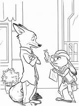 Zootopia Coloring Pages Printable Color Bright Colors Favorite Choose Kids sketch template