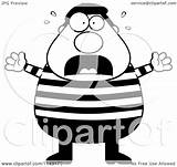 French Man Clipart Cartoon Chubby Idea Freaking Thoman Cory Mime Outlined Coloring Vector Clip Smart Cookie Royalty Clipartof sketch template