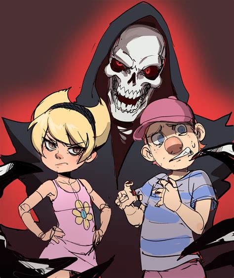 The Grim Adeventures Of Billy And Mandy By Maniacpaint