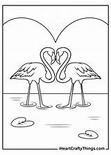 Flamingos Nest Iheartcraftythings sketch template