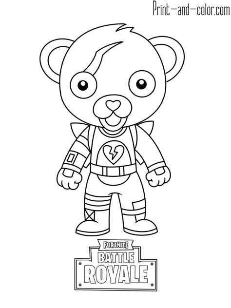 printable fortnite kit coloring pages  printable fortnite