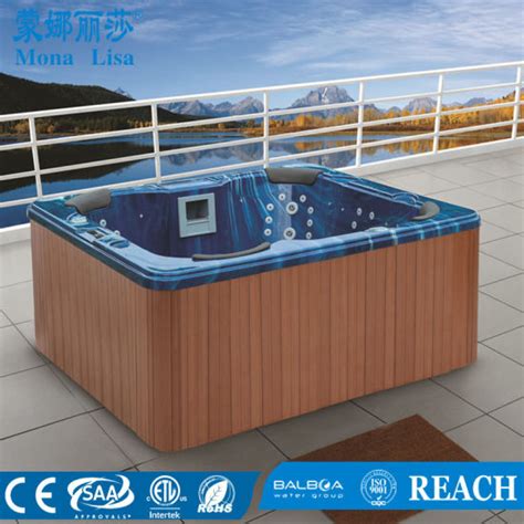 China Usa Lucite Acrylic Sex Whirlpool Outdoor Surf Spa