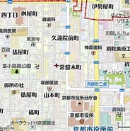 Image result for 京都市中京区達磨町. Size: 184 x 185. Source: www.mapion.co.jp