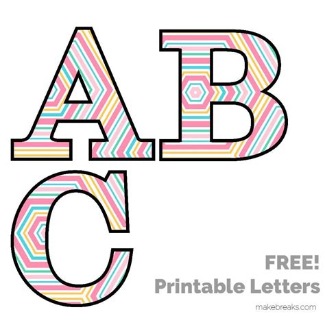 printable letters  letter worksheets