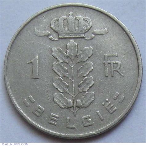 coin   franc  belgie  belgium id