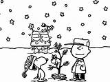 Coloring Peanuts Christmas Pages Charlie Snoopy Brown Drawing Comics Holidays Printable Characters Kids Gang Games Grateful Dead Bear Getdrawings Color sketch template