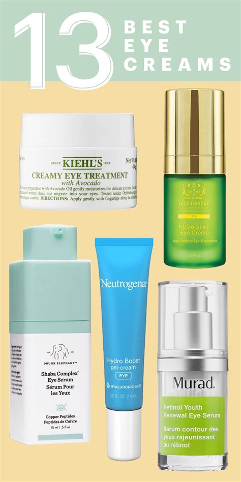 the 13 best eye creams with the thinnest most sensitive skin on your