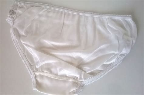 1960 s silky vintage white nylon lace panties knickers ladies teen
