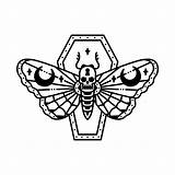 Moth Death Head Drawing Logo Back Front Drawings Small Big Skull Paintingvalley Shirt Designs Teepublic sketch template