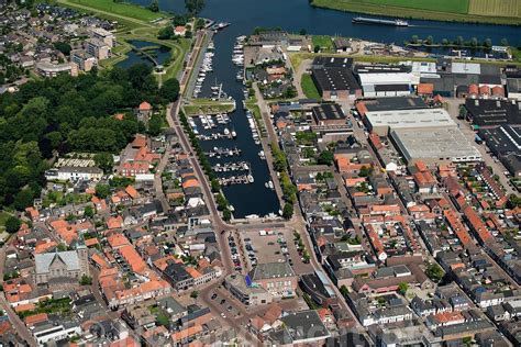 hollandluchtfoto genemuiden luchtfoto overzicht genemuiden