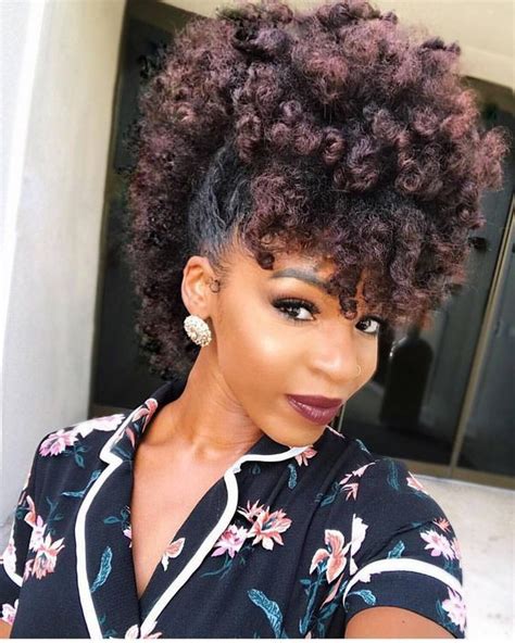 Curly Bun Hairstyles For Short Black Hair On Stylevore