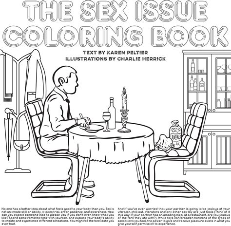 sex issue coloring book