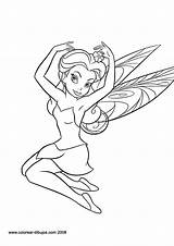 Coloring Fairy Pages Disney Rosetta Water Fairies Tinkerbell Color Printable Kids Print Drawings Sheets Comments Faries sketch template