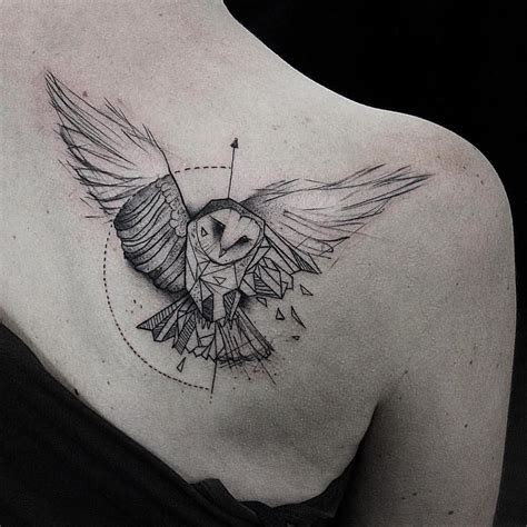pin na doske owl tattoos design ideas