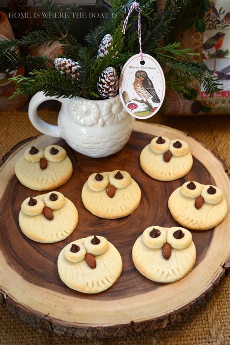 quick easy owl sugar cookies  hoot   homeiswheretheboatis