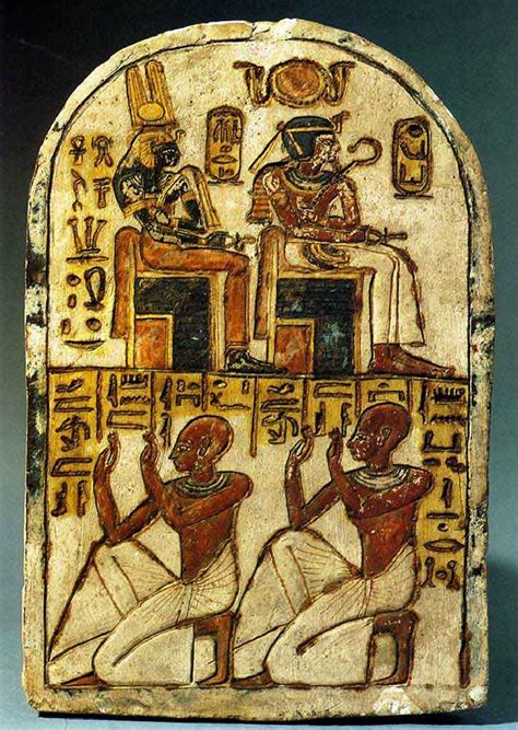 Ancient Egypt Kemet Amenhotep I And Ahmose Nefertari